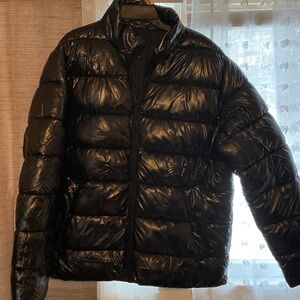 Men's Black Puffer Jacket